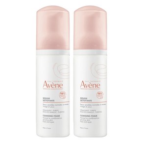 아벤느 젠틀 포밍 클렌저, 150ml, 2개