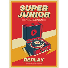 슈퍼주니어 - REPLAY 정규 8집 리패키지, 1CD