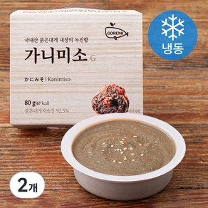 고래미 가니미소G (냉동), 80g, 2개