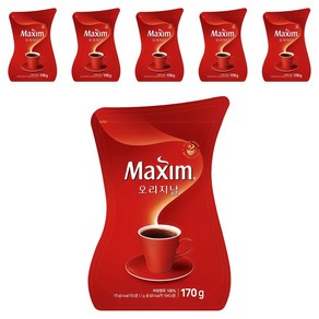 맥심 오리지날, 170g, 1개입, 6개