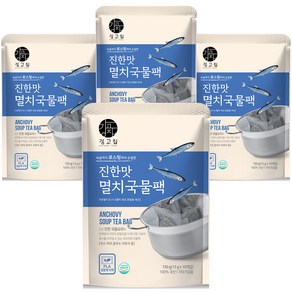 강고집 진한맛 멸치 국물팩 10p, 130g, 4개