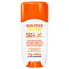 더블유피부연구소 트리플 케어 선스틱 SPF50+ PA++++