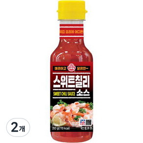 오뚜기 스위트칠리소스, 2개, 350g