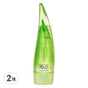 홀리카홀리카 알로에 클린 워터 포뮬라 클렌징폼, 150ml, 2개