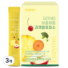 천호엔케어 더 비움채움 과채 발효 효소 30p, 90g, 3개