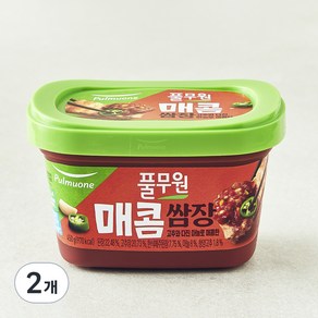 풀무원 매콤 쌈장, 450g, 2개
