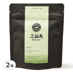 오설록 세작 녹차 잎차, 40g, 1개입, 2개