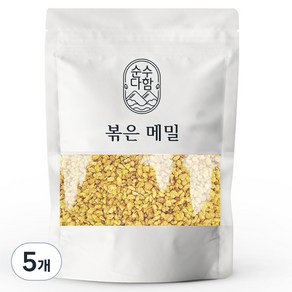 순수다함 볶은메밀차, 300g, 5개, 1개입