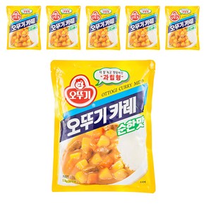 오뚜기 카레 순한맛, 1kg, 6개