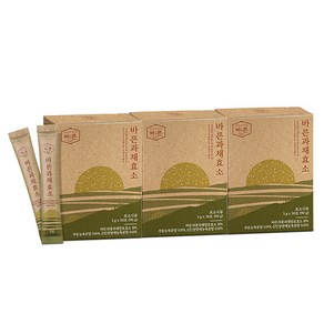 건강한약속바른 과채효소 파인애플맛 30p, 90g, 3개