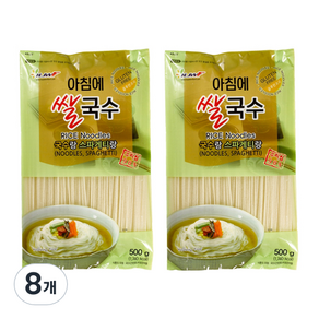 효자원식품 아침에 쌀국수, 500g, 8개