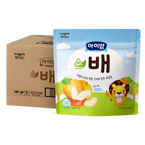 일동후디스 아이얌 동결건조 과일칩 순배, 15g, 10개