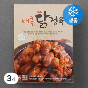 자연에찬 매콤 닭정육 (냉동), 500g, 3개