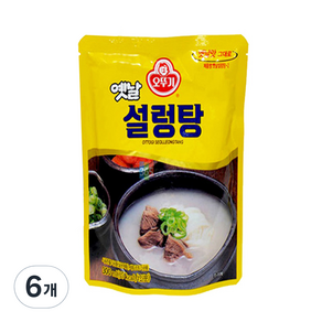 오뚜기옛날 설렁탕, 300g, 6개