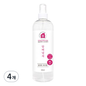 더허브샵 홈닥터 룸 앤 에어 탈취 스프레이 담배냄새 본품, 4개, 500ml