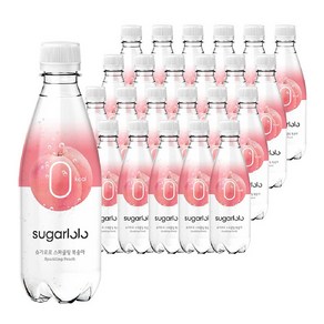 슈가로로 스파클링 복숭아, 350ml, 24개