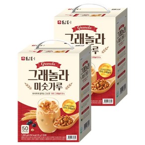 담터 그래놀라 미숫가루 50p, 1kg, 2개