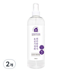 홈닥터 룸 & 에어 스프레이 편안한휴식 & 공기정화, 2개, 500ml