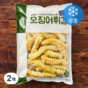 요리가맛있다 오징어튀김 (냉동), 1kg, 2개