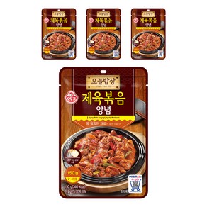 오뚜기 오늘밥상 제육볶음양념, 150g, 4개