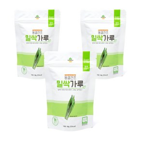 산마을 동결건조 밀싹가루, 3개, 16g