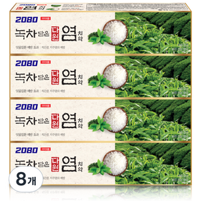 2080다원염치약, 120g, 8개