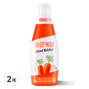 데이웰 쥬피터 리얼 당근 케첩, 500g, 2개