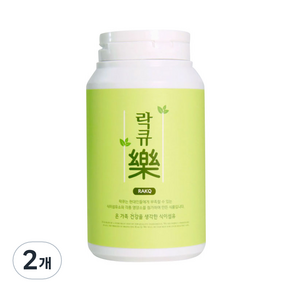 락큐 순도 차전자피 식이섬유 환, 2개, 150g