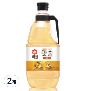 백설 맛술 생강, 1.8L, 2개