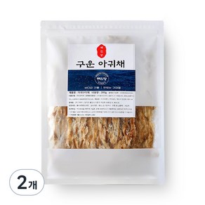 해인당 구운 아귀채, 200g, 2개