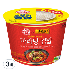 오뚜기 마라탕 컵밥, 3개, 302g