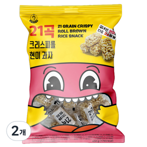 풍미상회 21곡 크리스피롤 현미과자, 2개, 450g