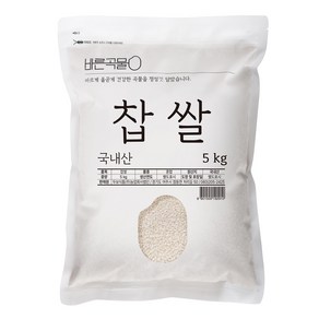 두보식품 바른곡물 국산 찹쌀, 1개, 5kg