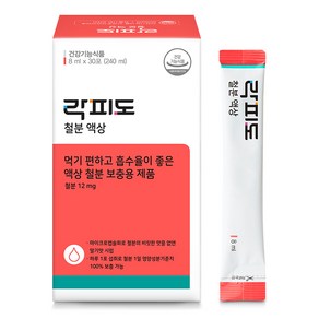 락피도 철분 액상 30포, 1개, 240ml