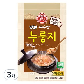 오뚜기 옛날 구수한 누룽지, 60g, 15개