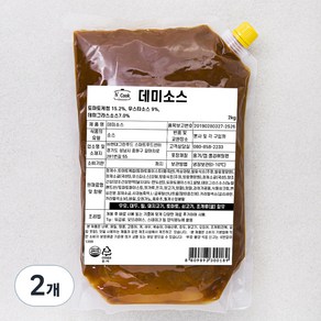 에이치쿡 데미소스, 2kg, 2개