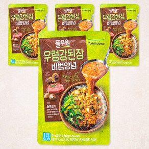 풀무원 우렁 강된장, 150g, 4입