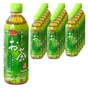 산가리아 당신의 녹차, 18개, 500ml