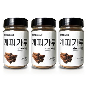 헬로우그린 계피 가루, 80g, 3개