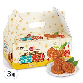 호정가 찹쌀약과세트 40p, 3개, 1.4kg