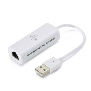 림스테일 USB 유선 랜카드 노트북용 화이트