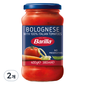 바릴라 볼레네제 스파게티 소스, 400g, 2개
