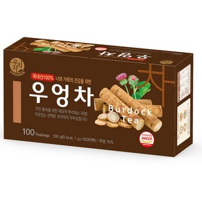 우리차 우엉차, 1g, 100개입, 1개