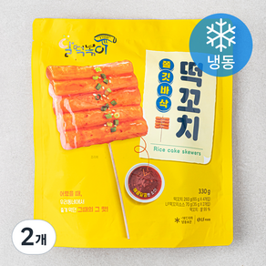 달떡볶이 쫄깃바삭 떡꼬치 (냉동)