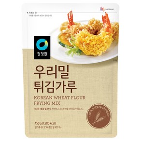 청정원 우리밀 튀김가루, 450g, 1개