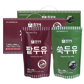 총각네 팥두유 190ml x 15p + 쑥두유 190ml x 15p