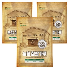 농협식품 농협 찹쌀가루, 3개, 400g