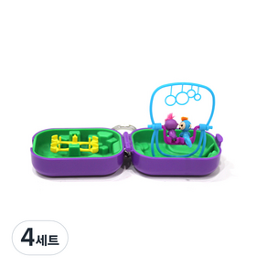 핑거링스 X 월드스몰리스트 피규어세트 퍼플, 4세트