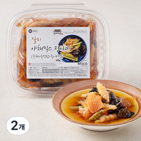 일미 야채믹스 장아찌, 400g, 2개