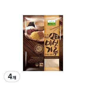 칠갑농산 십곡 미싯가루, 1kg, 4개